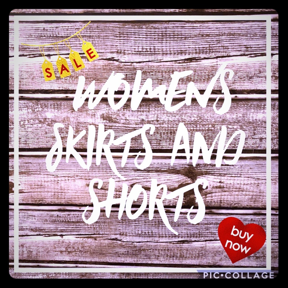 🌴WOMENS SKIRTS AND SHORTS•VARIOUS SIZES